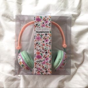 Floral headphones